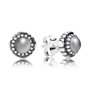 (image for) PANDORA June Birthstone Stud Earrings - 290543MSG