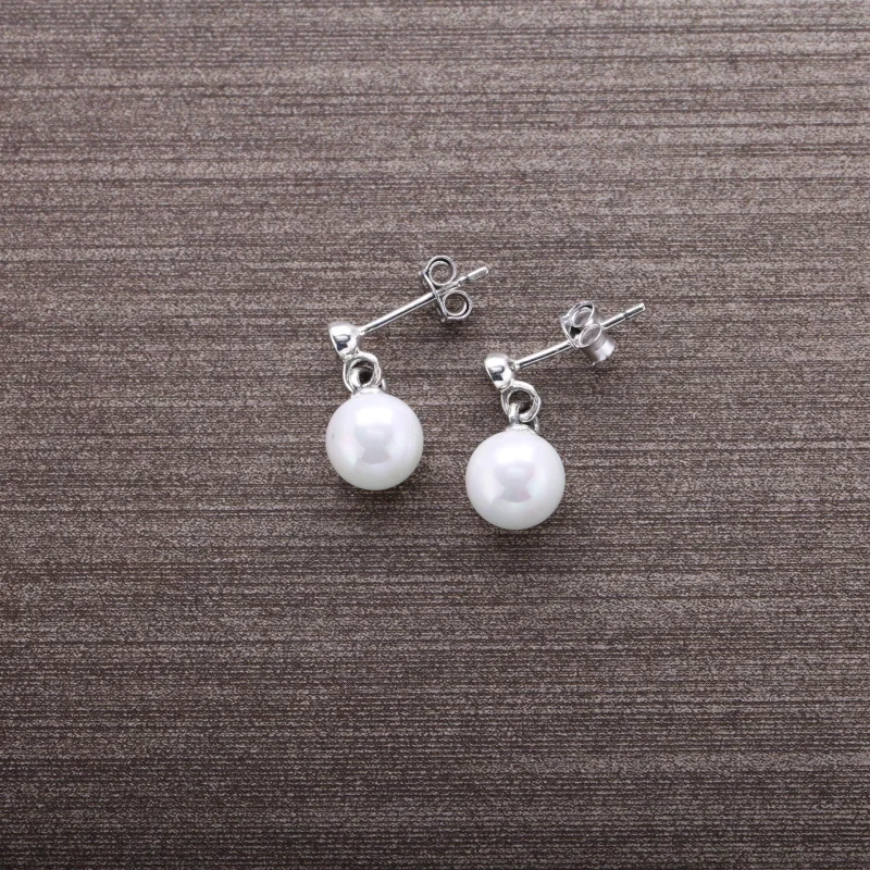 (image for) PANDORA Luminous Elegance Drop Earrings - 290694P - View 3