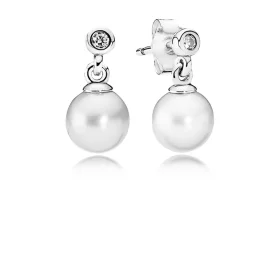 PANDORA Luminous Elegance Drop Earrings - 290694P PANDORA Luminous Elegance Drop Earrings - 290694P