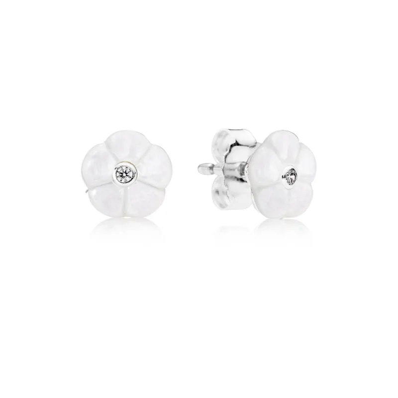 (image for) PANDORA Luminous Florals Stud Earrings - 290698MOP - Product Image