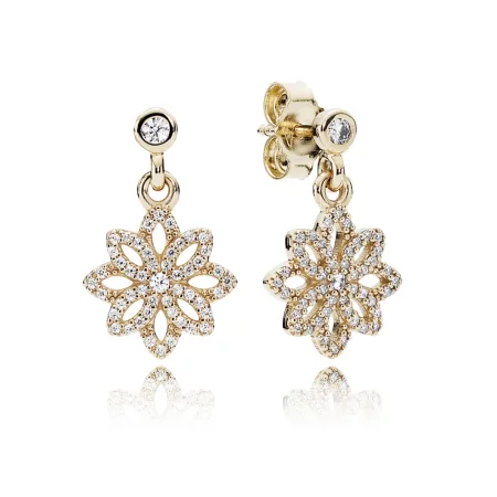 PANDORA Luminous Leaves Earrings - 250323CZ