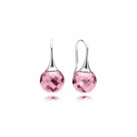 PANDORA Morning Dew, Pink Cz Earrings - 290552PCZ PANDORA Morning Dew, Pink Cz Earrings - 290552PCZ
