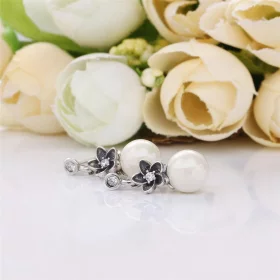 PANDORA MYSTIC FLORAL EARRING PENDANTS - 290684p PANDORA MYSTIC FLORAL EARRING PENDANTS - 290684p