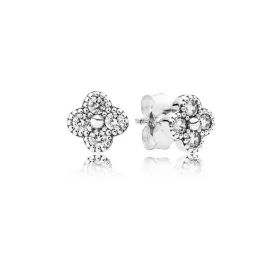 PANDORA Oriental Blossom Stud Earrings - 290647CZ