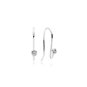 (image for) PANDORA Post Earrings, Clear CZ - 290677CZ