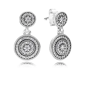 (image for) PANDORA Radiant Elegance Drop Earrings - 290688CZ