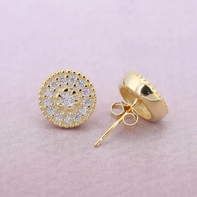 (image for) PANDORA Radiant Elegance Stud Earrings - 250325CZ - View 2