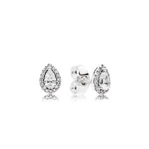 (image for) PANDORA Radiant Teardrops Clear CZ Stud Earrings - 296252CZ