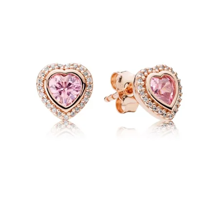 PANDORA Rose™ Sparkling Love Stud Earrings - 280568pcz