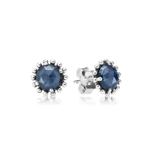 (image for) PANDORA Shining Midnight Crystal Stud Earrings - 290561NBC
