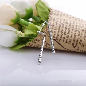 PANDORA Shooting Stars Dangle Earrings, Clear CZ - 296351CZ PANDORA Shooting Stars Dangle Earrings, Clear CZ - 296351CZ