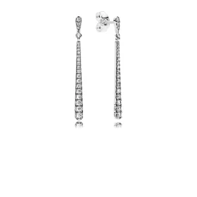 PANDORA Shooting Stars Dangle Earrings, Clear CZ - 296351CZ PANDORA Shooting Stars Dangle Earrings, Clear CZ - 296351CZ