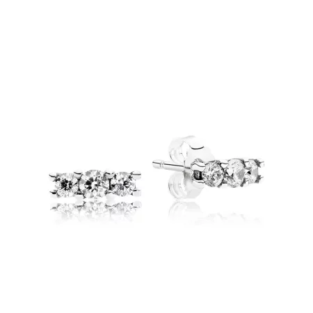 PANDORA Sparkling Elegance with Clear CZ Stud Earrings - 290725CZ