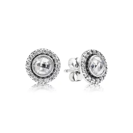 PANDORA Statement Pink Sparkling Stud Earringst - 290553PCZ PANDORA Statement Pink Sparkling Stud Earringst - 290553PCZ