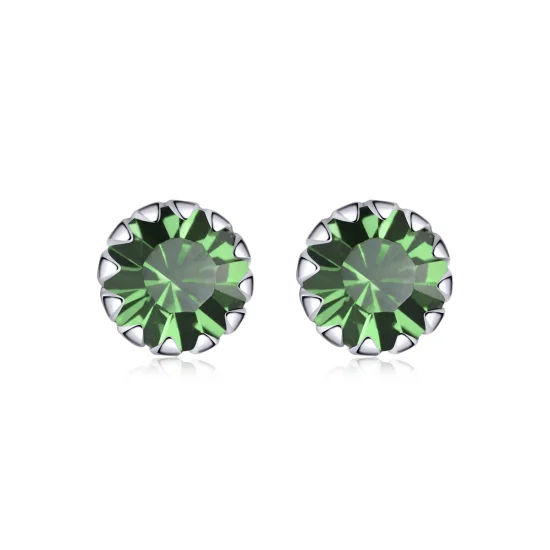 (image for) Pandora Style Silver Birthstone May Stud Earrings - SCE862-5
