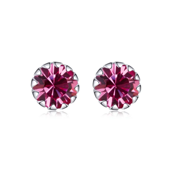 (image for) Pandora Style Silver Birthstone October Stud Earrings - SCE862-10