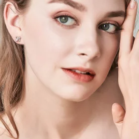 Pandora Style Silver Endless Love Stud Earrings - SCE455 Pandora Style Silver Endless Love Stud Earrings - SCE455