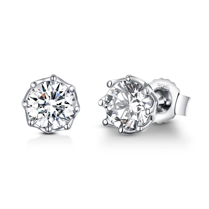 (image for) Pandora Style Silver Light Stud Earrings - SCE499 - Product Image