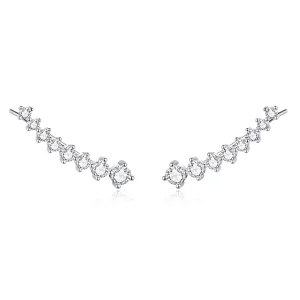 (image for) Pandora Style Silver Shiny Light Stud Earrings - SCE920