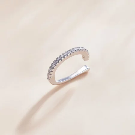 Pandora Style Silver Single Ear Ear clip - SCE1022