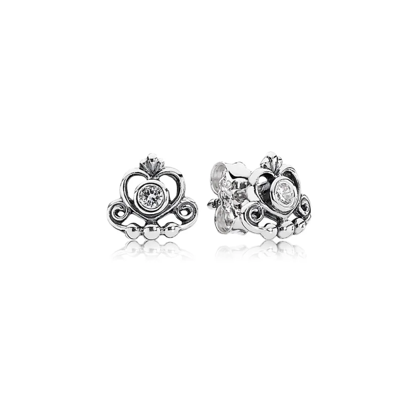 (image for) PANDORA Tiara Stud Earrings - 290540CZ - Product Image