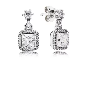 Pandora Timeless Elegance Drop Earrings 803-3033 - 290593CZ Pandora Timeless Elegance Drop Earrings 803-3033 - 290593CZ