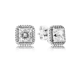 PANDORA Timeless Elegance Stud Earrings - 290591CZ PANDORA Timeless Elegance Stud Earrings - 290591CZ