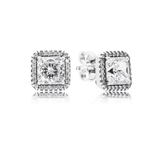 PANDORA Timeless Elegance Stud Earrings - 290591CZ