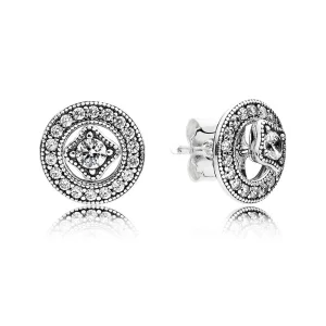 (image for) PANDORA Vintage Allure Stud Earrings - 290721CZ