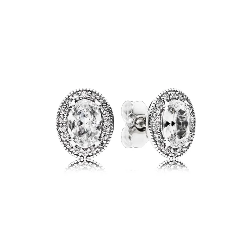 (image for) PANDORA Vintage Elegance Stud Earrings - 296247CZ - Product Image