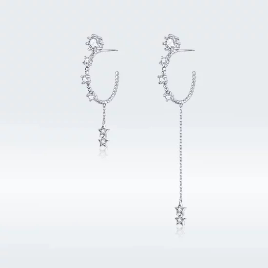 Pandora Style Bright Hanging Earrings - BSE310