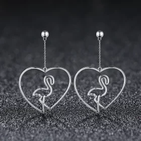 Pandora Style Faith of Love Hanging Earrings - VSE071 Pandora Style Faith of Love Hanging Earrings - VSE071
