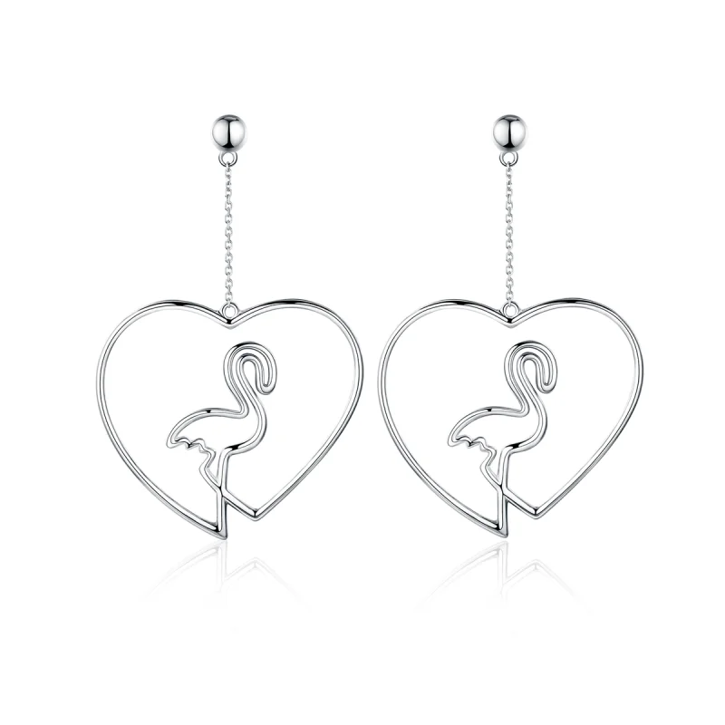 (image for) Pandora Style Faith of Love Hanging Earrings - VSE071 - Product Image
