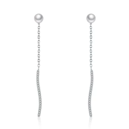 Pandora Style Love At First Sight Hanging Earrings - VSE126 Pandora Style Love At First Sight Hanging Earrings - VSE126