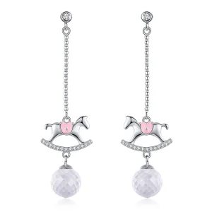 (image for) Pandora Style Playground Hanging Earrings - BSE038