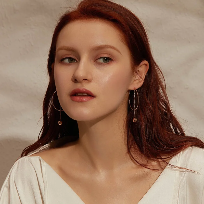 (image for) Pandora Style Pokeball Hanging Earrings - SCE569 - View 9