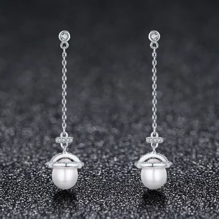 Pandora Style Romantic Melodious Hanging Earrings - VSE125