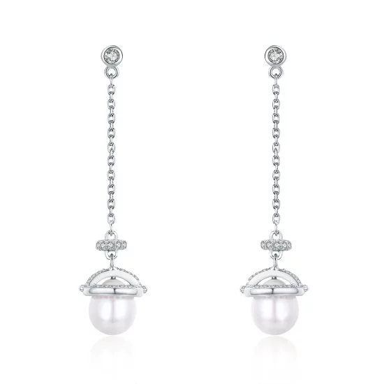 Pandora Style Romantic Melodious Hanging Earrings - VSE125