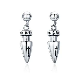 (image for) Pandora Style Sacred Token Hanging Earrings - VSE131