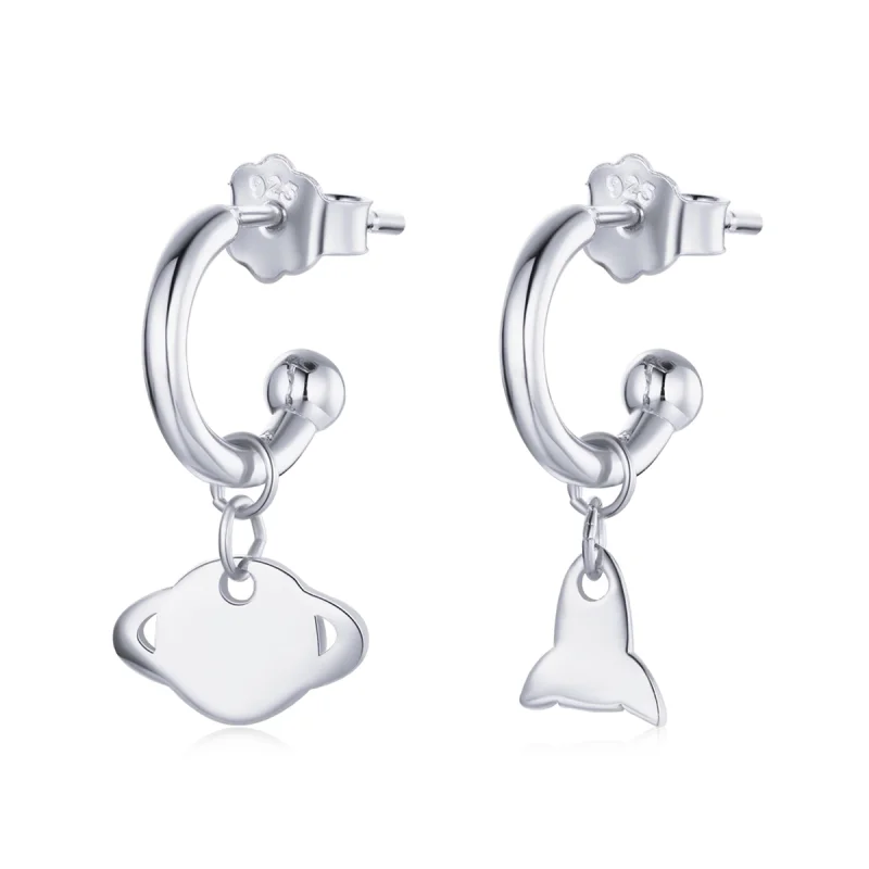 (image for) Pandora Style Taste Hanging Earrings - SCE1188-A - Product Image
