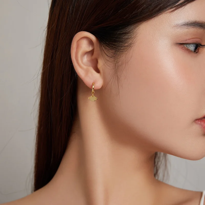 (image for) Pandora Style Taste Hanging Earrings - SCE1188-B - View 6