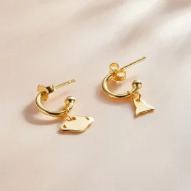 Pandora Style Taste Hanging Earrings - SCE1188-B Pandora Style Taste Hanging Earrings - SCE1188-B