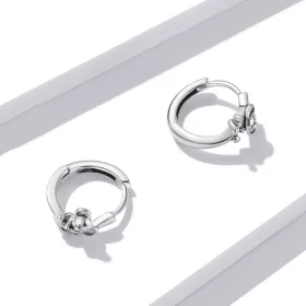 Pandora Style Cute Koala Hoop Earrings - BSE507