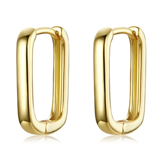 (image for) Pandora Style French Hoop Earrings - BSE478-B