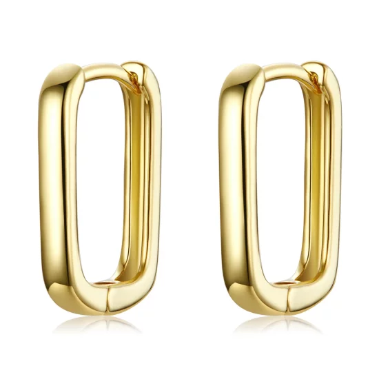 Pandora Style French Hoop Earrings - BSE478-B