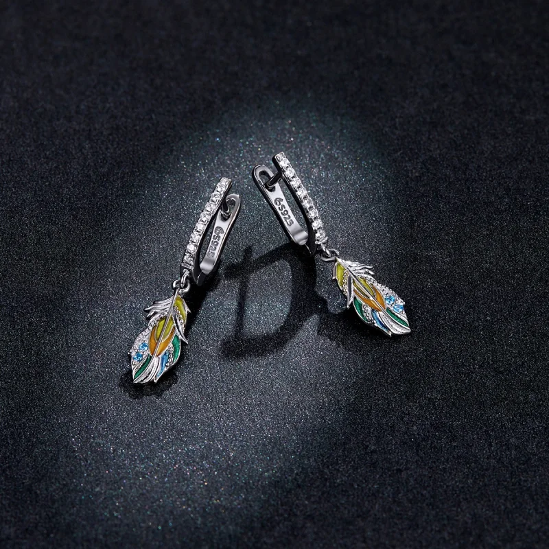 (image for) Pandora Style Iroha Hoop Earrings - BSE485 - View 5