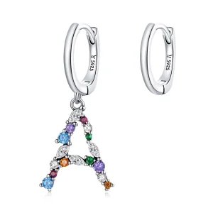 (image for) Pandora Style Romantic Girl Hoop Earrings - SCE1030
