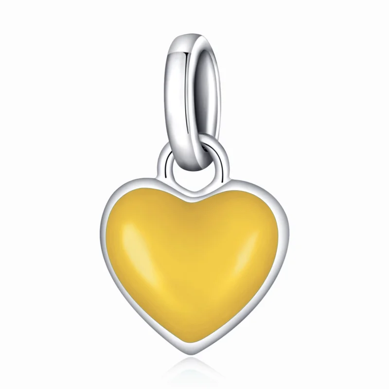 (image for) Pandora Style Me Love - Lemon Yellow Dangle - SCP063-YE - Product Image