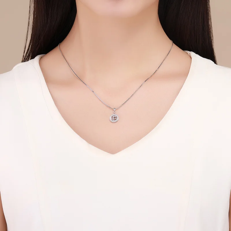 (image for) Pandora Style Me Wish Letter-B Dangle - BSP001-B - View 5