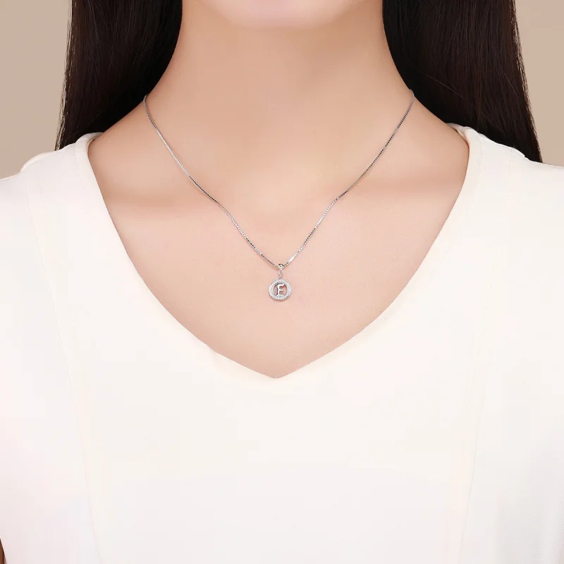 (image for) Pandora Style Me Wish Letter-E Dangle - BSP001-E - View 5